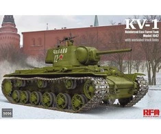 RFM Rye Field KV-1 tankas 1942 bokštas plastikinis modelis 1/35