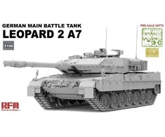 RFM Rye Field Model Leopard 2 A7 tankas 1/35 plastikinis surinkimo rinkinys