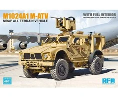 RFM Rye Field Oshkosh M-ATV MRAP 1/48 plastikinis surenkamas modelis