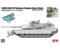 RFM USMC M1A1 Abrams FEP, buldozerio peilis, 1/35, judantys vikšrai