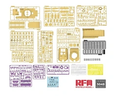 RFM USMC M1A1 Abrams FEP, buldozerio peilis, 1/35, judantys vikšrai