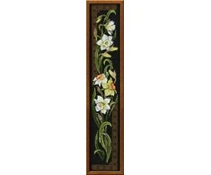 RIOLIS – Create It Yourself – Siuvinėjimo rinkinys „Narcizai“ 842 (20x92 cm)