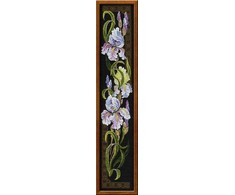 RIOLIS – Create It Yourself – Siuvinėjimo rinkinys „Irisai“ 841 (20x92 cm)