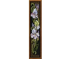RIOLIS – Create It Yourself – Siuvinėjimo rinkinys „Irisai“ 841 (20x92 cm)