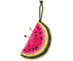 RIOLIS – Create It Yourself – Siuvinėjimo rinkinys „Adatinė - arbūzas“ 866 (9x5x3 cm)