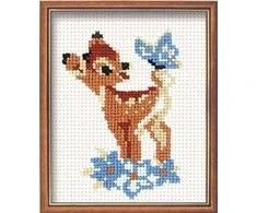 RIOLIS - Create It Yourself - Siuvinėjimo rinkinys „Bembis“ 210 (13x16 cm)