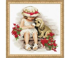 RIOLIS – Create It Yourself – Siuvinėjimo rinkinys „Smaližius“ 1333 (30x30 cm)