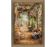 RIOLIS - Premium - Siuvinėjimo rinkinys „Slaptas romanas“ 100/043 (40x60 cm)