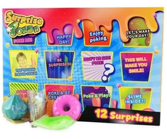 Robetoy Siurprizų dėžutė su 12 žaislų: slime, fidget žaislai ir kasinėjimas