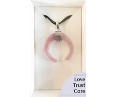 Lo Scarabeo Rose Quartz Amuletas Pakabukas