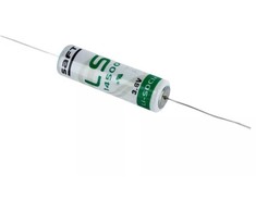 Saft LS14500 AA ličio baterija 3,6V 2600mAh su ašiniais laidais
