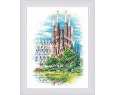Riolis Siuvinėjimo rinkinys Sagrada Familia 30x40 SR2098