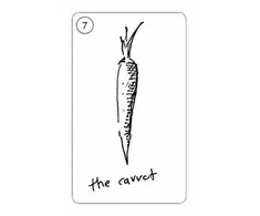 Schiffer Publishing Carrot Cards Taro Kortos