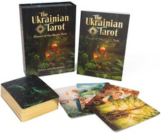 Schiffer Publishing Ukrainos taro kortos – 78 kortos + vadovėlis, įkvėptos folkloro ir mitų