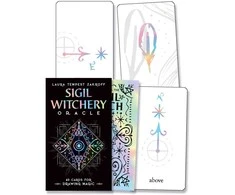 Llewellyn Kortų Rinkinys - Sigil Witchery 60 Kortų 240 Puslapių Gidas 18.5x12.5x3.5 cm