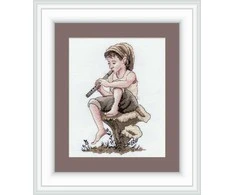Siuvinėjimo kryželiu rinkinys „Piemuo“, Zweigart, 11×15 cm – NeoCraft