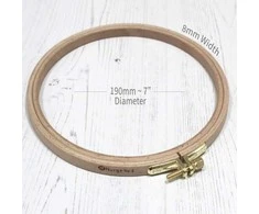 Nurge Pazarlama Nurge Bukiniai siuvinėjimo lankeliai 19 cm 100-4