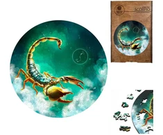 Fantasy Puzzles Skorpionas (Zodiakai) Dėlionė Iš Medžio (200 detalių)