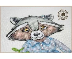 Sodininkė – Siuvinėjimo kryželiu rinkinys NeoCraft, Zweigart, 11x15 cm