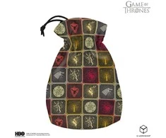 Sostų karai kauliukų maišelis su Westeros herbais, RPG – Q Workshop