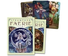 Tarot Kortų Rinkinys - Llewellyn Steampunk Faerie 78 Kortos, 225 Puslapių Knyga