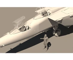 Surenkamas lėktuvo modelis MiG-25PU Foxbat-C 1/48 Kitty Hawk 80136