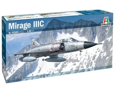 Surenkamas naikintuvo modelis Italeri Mirage IIIC 1/32 92505