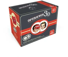 Retro 3D akiniai Optiviewer, su 2 diskais