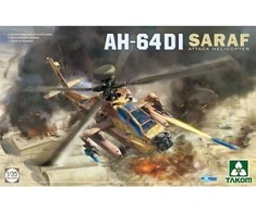 Takom AH-64D I Saraf Izraelio atakos sraigtasparnis 1/35 plastikinis modelis