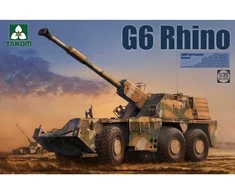 Takom Denel G6 Rhino SANDF savaeigė haubica 1/35 plastikinis rinkinys