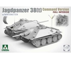 Takom Jagdpanzer 38(t) Hetzer komandinis variantas, pilnas interjeras 1/35 2181
