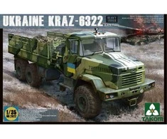 Takom KrAZ-6322 Ukrainos sunkvežimis 1/35 surenkamas modelis
