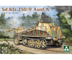Takom lengvasis šarvuotis Sd.Kfz. 250/9 Ausf. A su 2 cm pabūklu 1/35 2213
