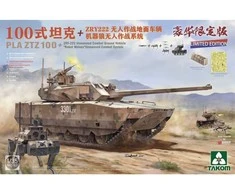 Takom PLA ZTZ-100 su ZRY-222 „Robot Wolves“ 1/35 plastikinis modelis