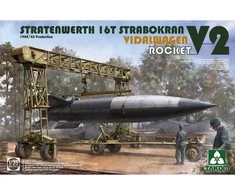 Takom Stratenwerth 16T Strabokran ir Vidalwagen su V-2 raketa 1/35