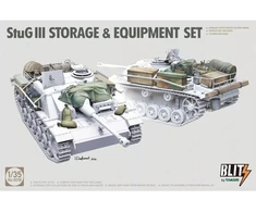 Takom StuG III bagažo ir įrangos priedų rinkinys 1/35 8018