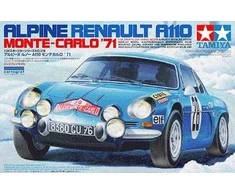 Tamiya Alpine Renault A110 Monte Carlo 1971 1/24 plastikinis rinkinys