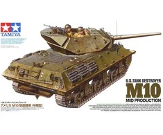 Tamiya JAV tankų naikintuvas M10 vidurinės laidos 1/35 surinkimo rinkinys