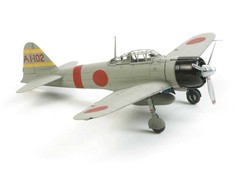 Tamiya Mitsubishi A6M2b Zero lėktuvo modelis 1/72, plastikinis surenkamas