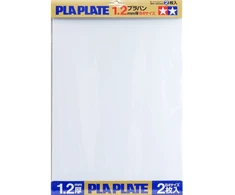 Tamiya Pla-Plate plastiko lakštai modeliavimui 1,2 mm, B4, 2 vnt., 70125