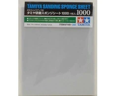 Tamiya šlifavimo kempinės lapas 1000 (87149), 114×140 mm