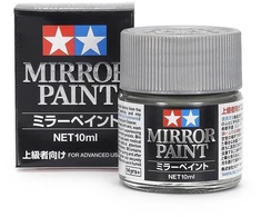 Tamiya veidrodiniai dažai 10 ml – itin blizgus metalinis efektas
