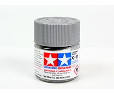 Tamiya X-11 Chromo sidabras akriliniai dažai 10 ml