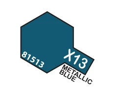 Tamiya X-13 metalinė mėlyna akriliniai dažai 10 ml