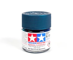 Tamiya X-13 metalinė mėlyna akriliniai dažai 10 ml