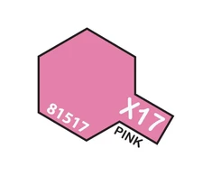 Tamiya X-17 Rožinė akriliniai dažai 10 ml