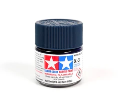 Tamiya X-3 Royal Mėlyna akriliniai dažai 10 ml