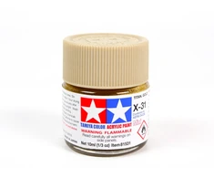Tamiya X-31 Titano auksas akriliniai dažai, 10 ml