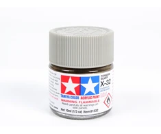 Tamiya X-32 akriliniai dažai – titano sidabro, 10 ml