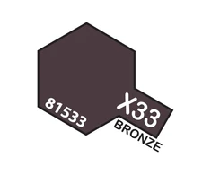 Tamiya X-33 Bronze akriliniai dažai 10 ml